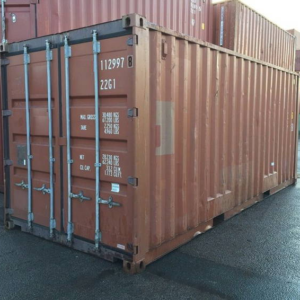 Contenedor de envío usado de 20 pies